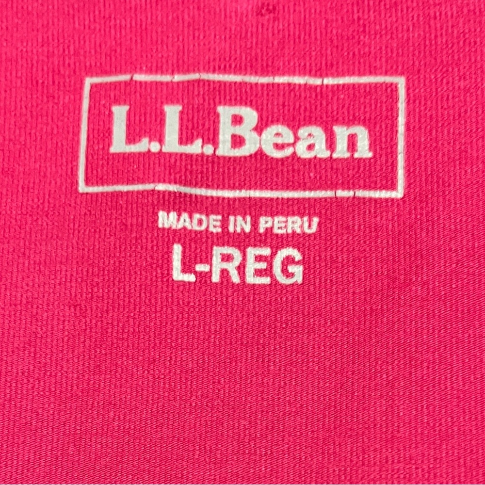 L.L. Bean Women's SOFT Long Open Magenta Cardigan Sweater Size Large - Picture 3 of 6